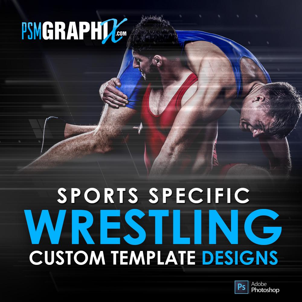 Custom Templates Wrestling Designs PSMGraphix