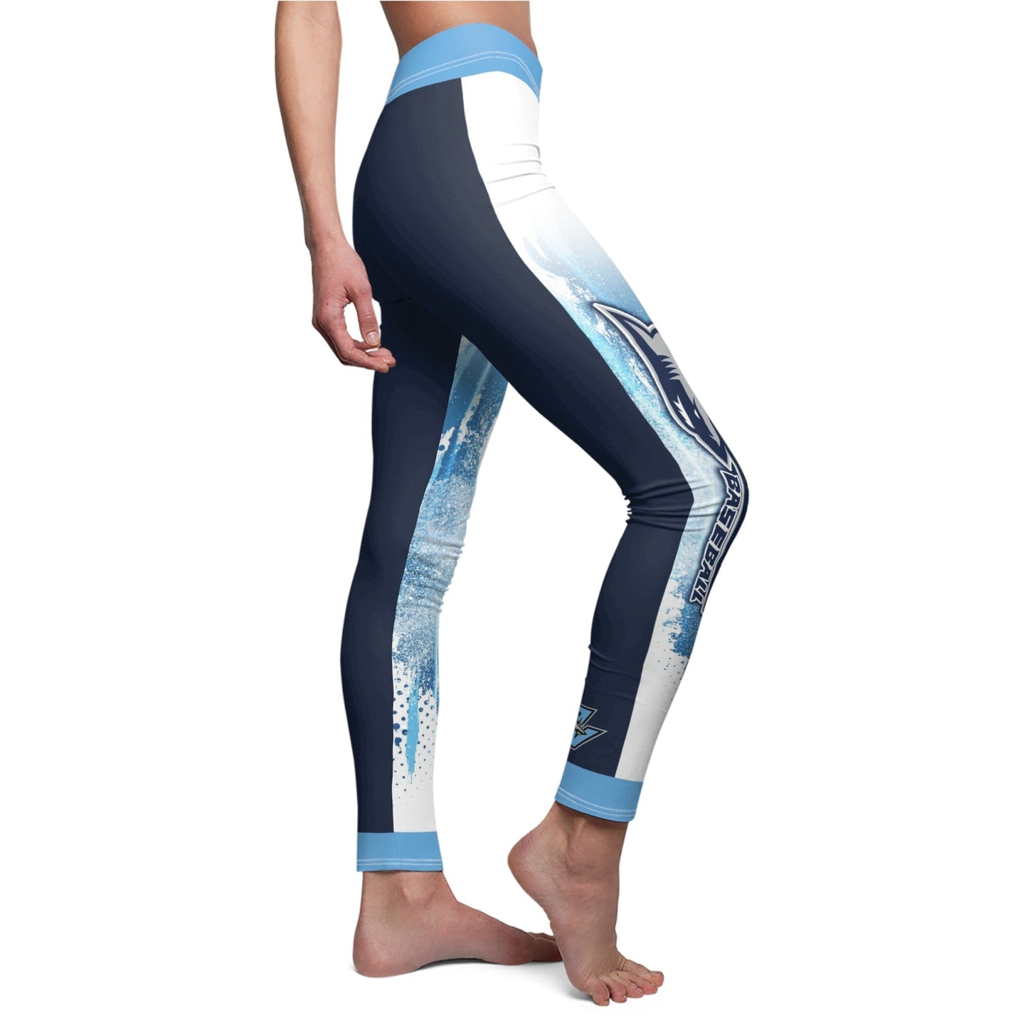 Women's Full Sublimated Sportswear Leggings - SPLASH - Multi-Sport