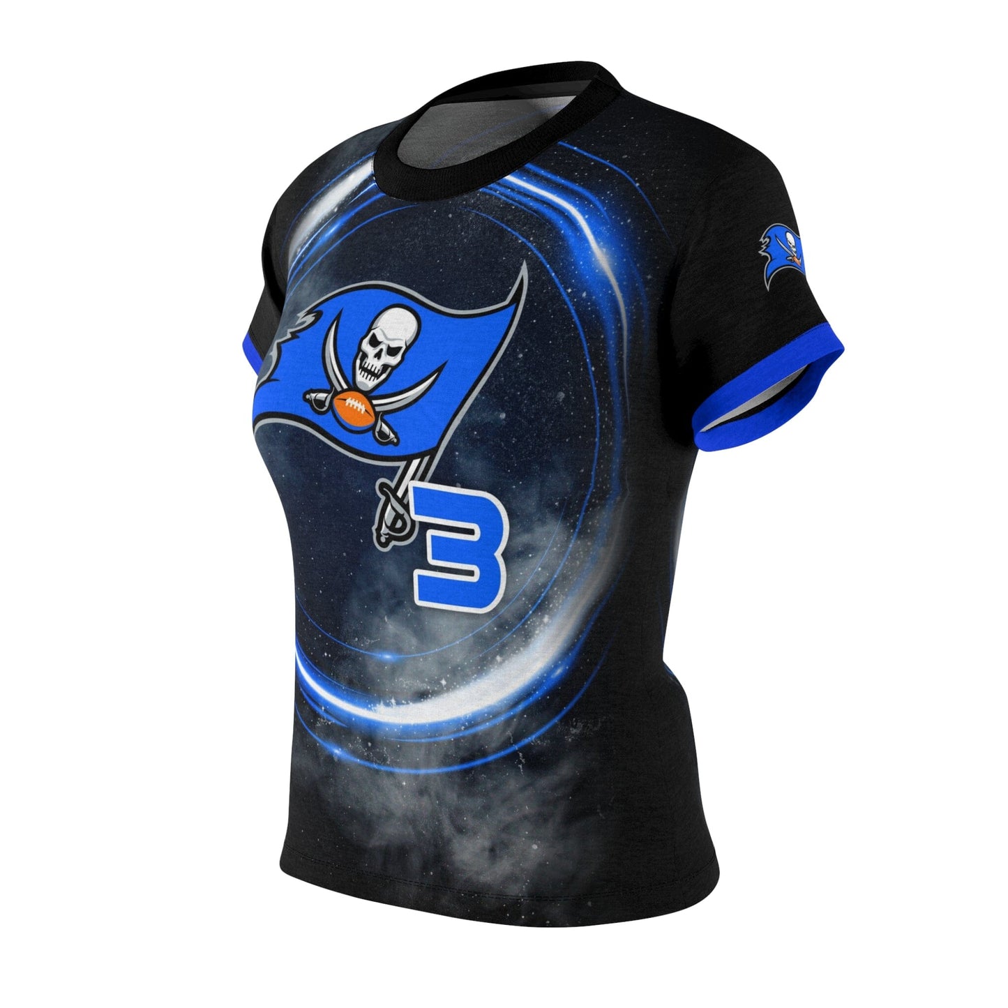 Women's Full Sublimated Sportswear Shirt - FLARE-Photoshop Template - PSMGraphix