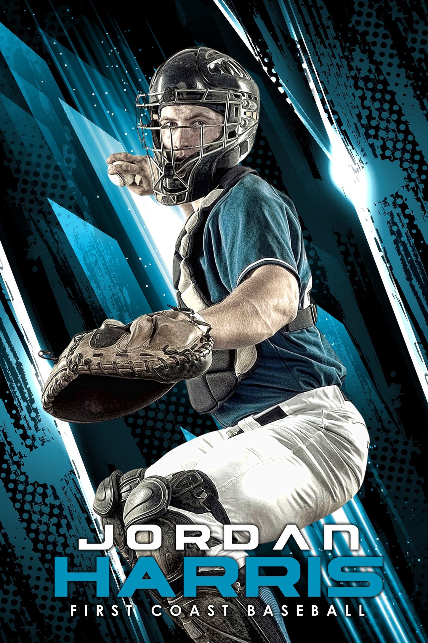 2:3 Ratio INDIVIDUAL POSTER/BANNER Photoshop Template - FUTURE - SPEED