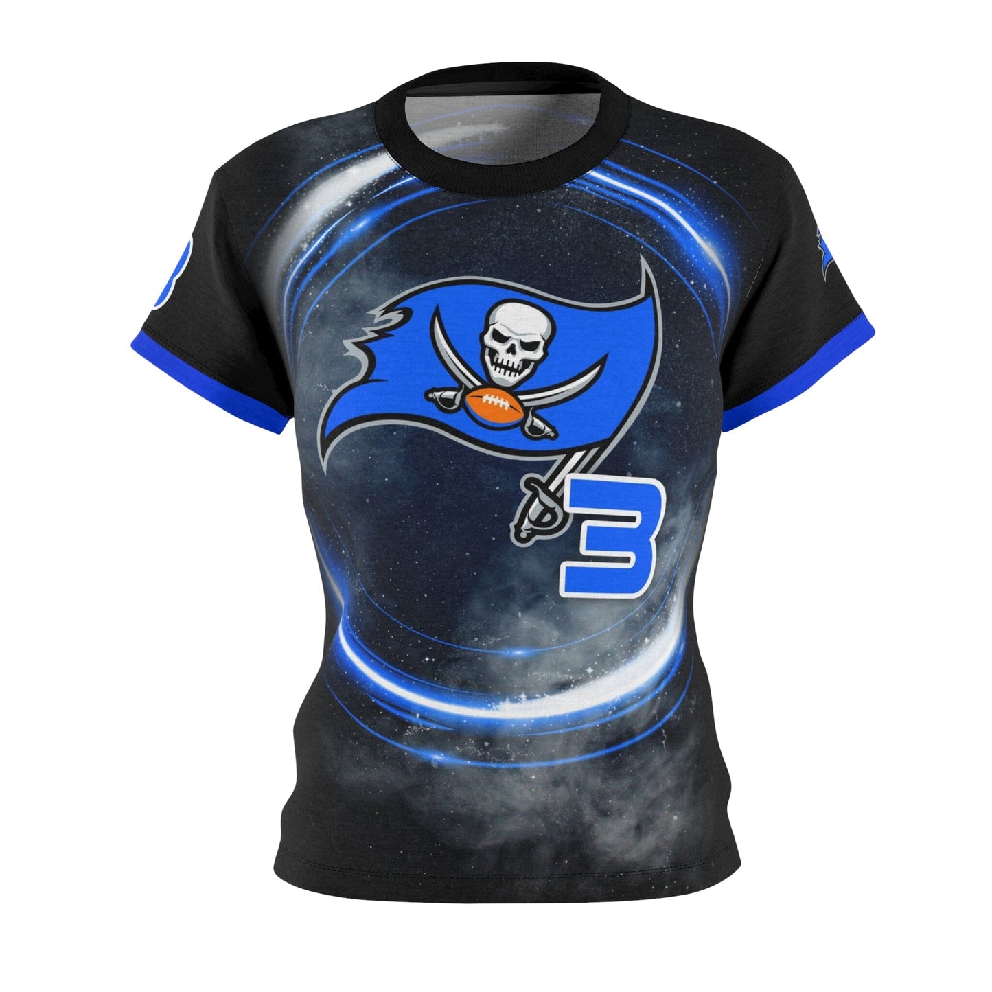 Women's Full Sublimated Sportswear Shirt - FLARE-Photoshop Template - PSMGraphix