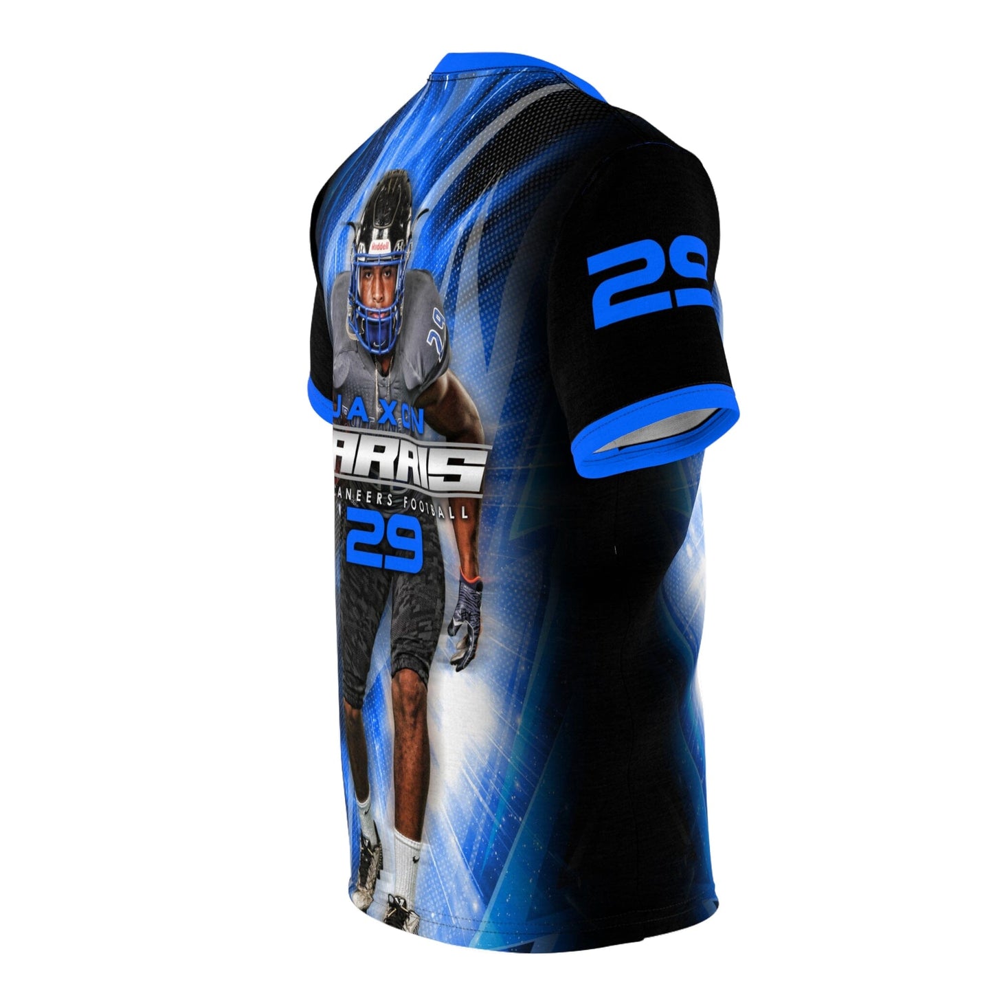 Men's Full Sublimated Sportswear Shirt - FLASH - Multi-Sport-Photoshop Template - PSMGraphix