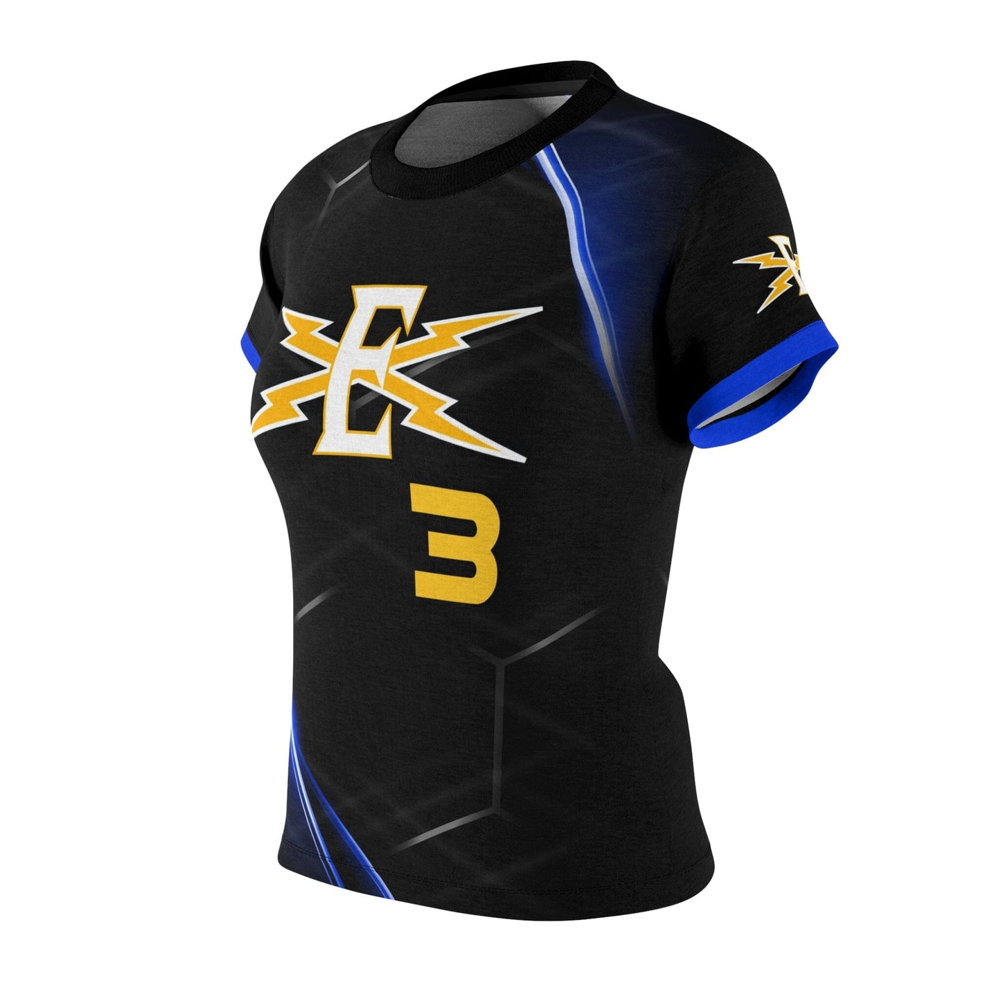 Vector - Women's Full Sublimated Sportswear Shirt-Photoshop Template - PSMGraphix