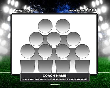 Illumination Soccer Traditional Team & Individual Graphics-Photoshop Template - PSMGraphix