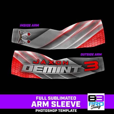 VICTORY  - Arm Sleeve Photoshop Template-Photoshop Template - PSMGraphix