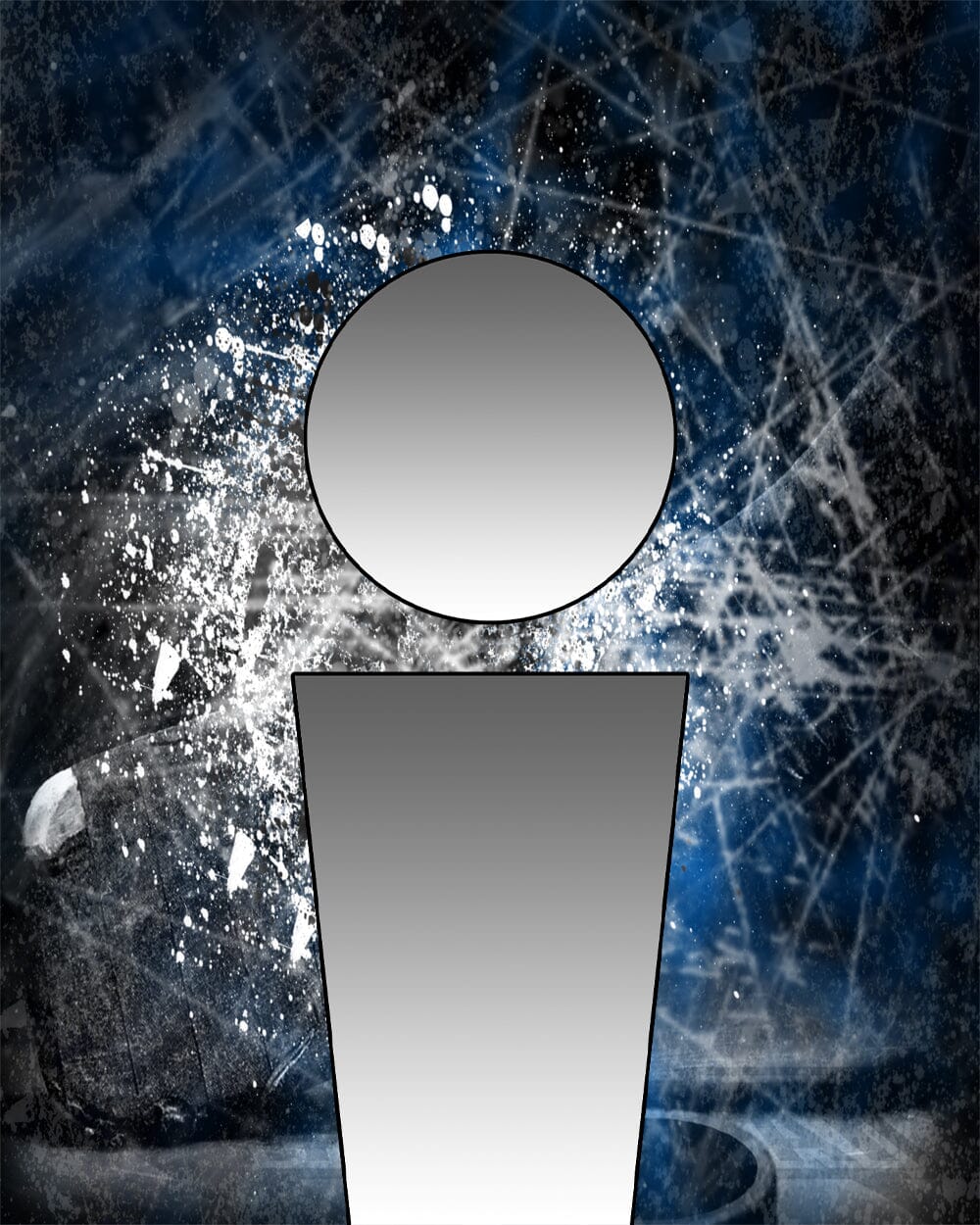 Blueliner GreenScreen Team & Individual Template Package-Photoshop Template - PSMGraphix