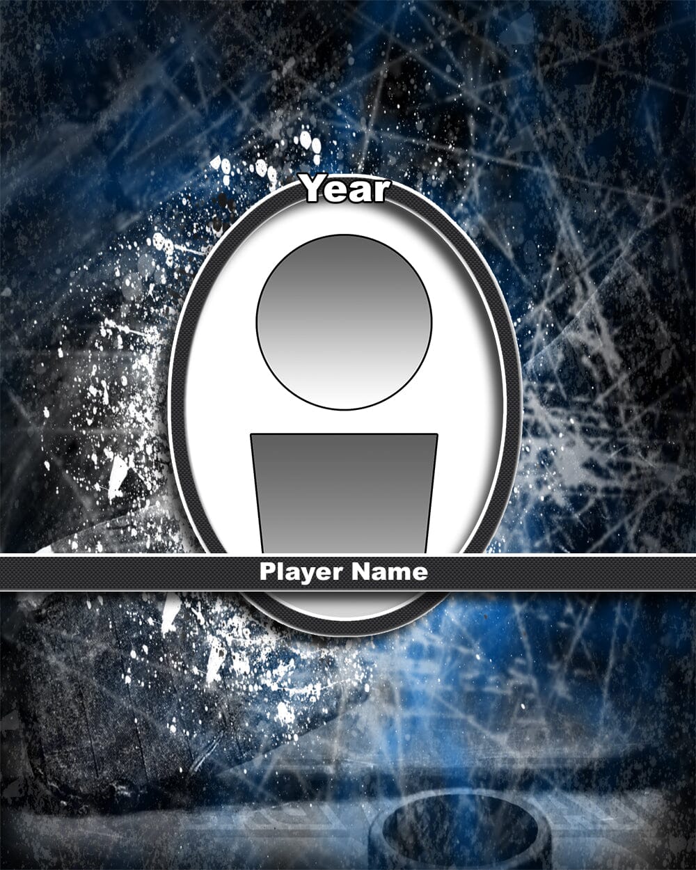 Blueliner Traditional Team & Individual Template Package-Photoshop Template - PSMGraphix