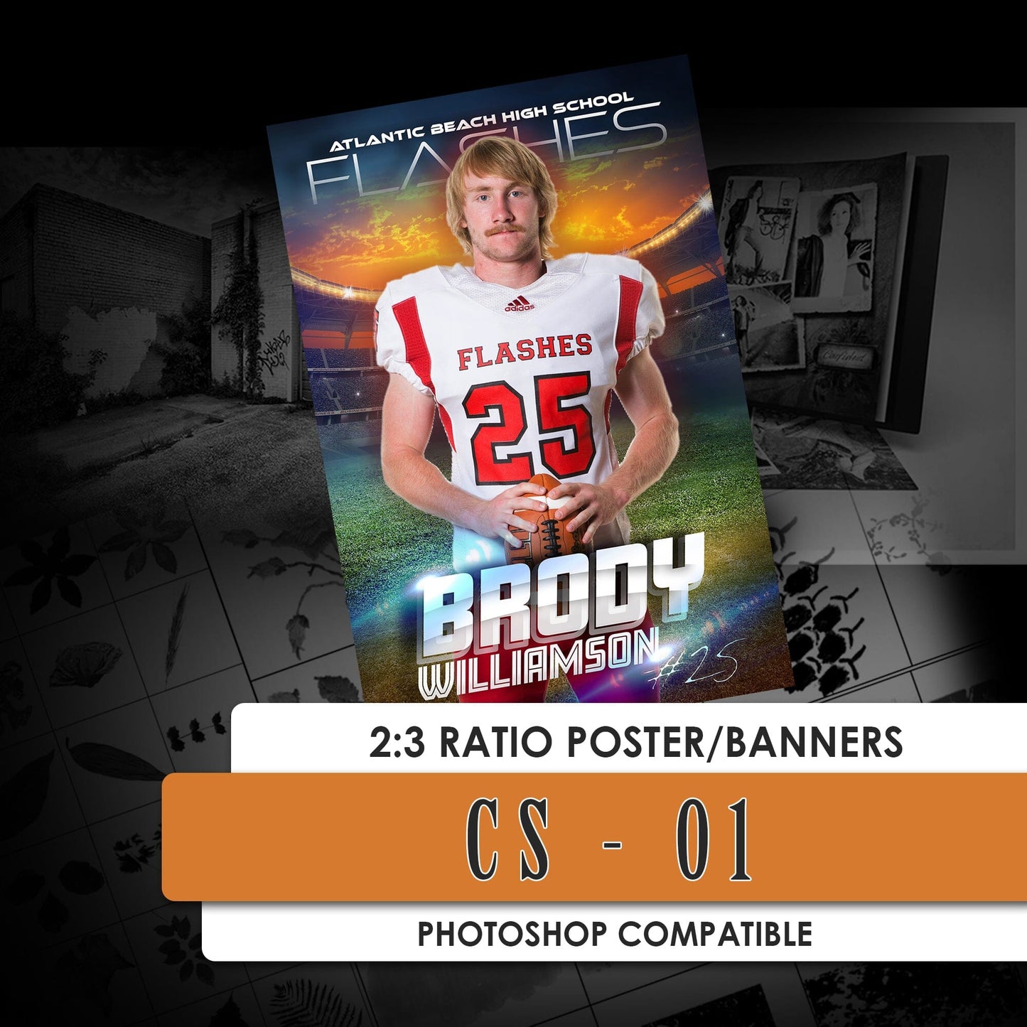 CS - 01 2:3 Ratio Player Poster/Banner
