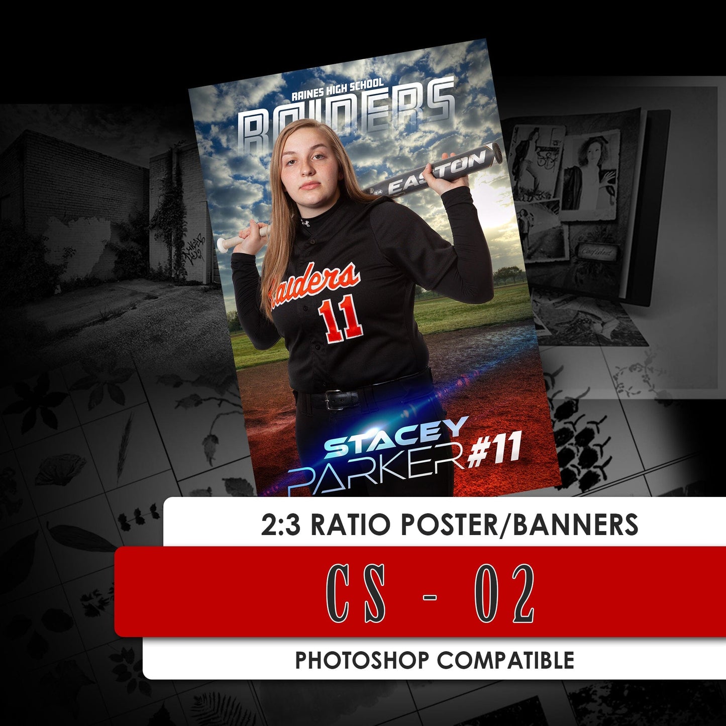 CS - 02 2:3 Ratio Player Poster/Banner
