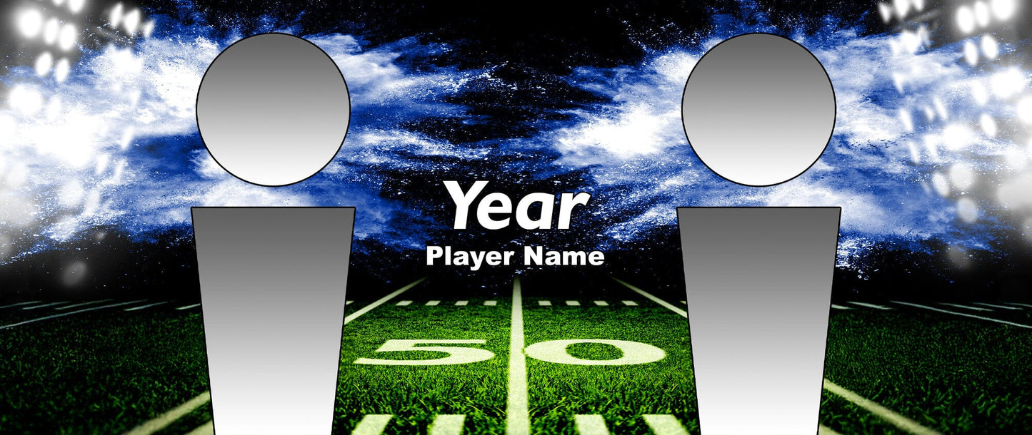 Illumination Football GreenScreen Team & Individual Graphics-Photoshop Template - PSMGraphix