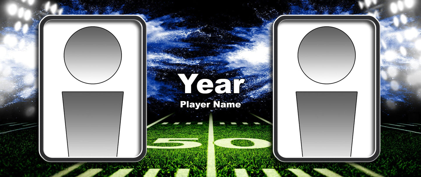 Illumination Football Traditional Team & Individual Graphics-Photoshop Template - PSMGraphix