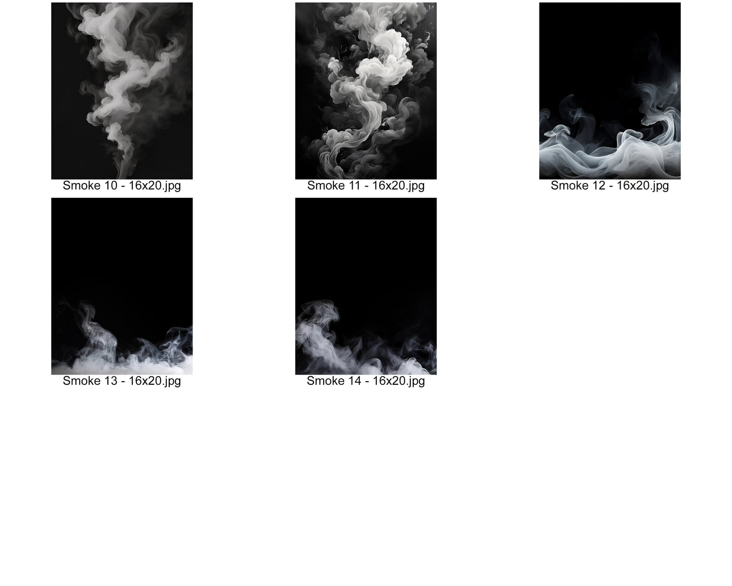 2025 Smoke Effects Design Elements