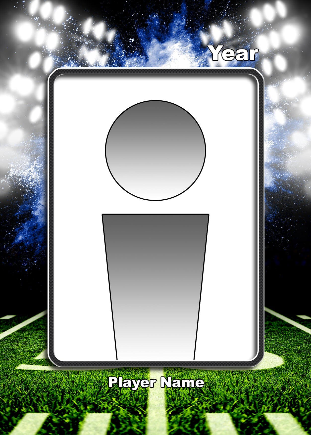 Illumination Football Traditional Team & Individual Graphics-Photoshop Template - PSMGraphix