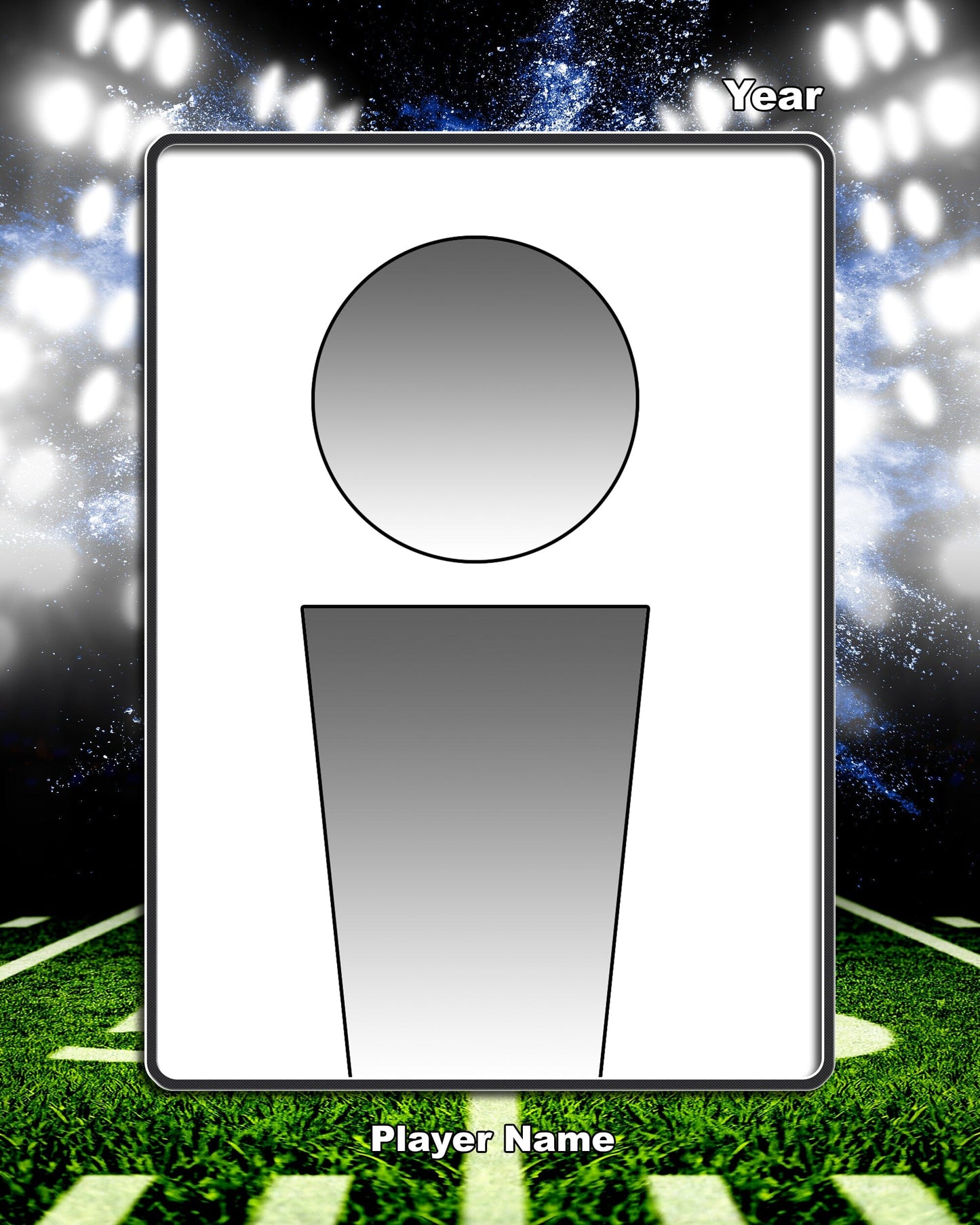 Illumination Football Traditional Team & Individual Graphics-Photoshop Template - PSMGraphix