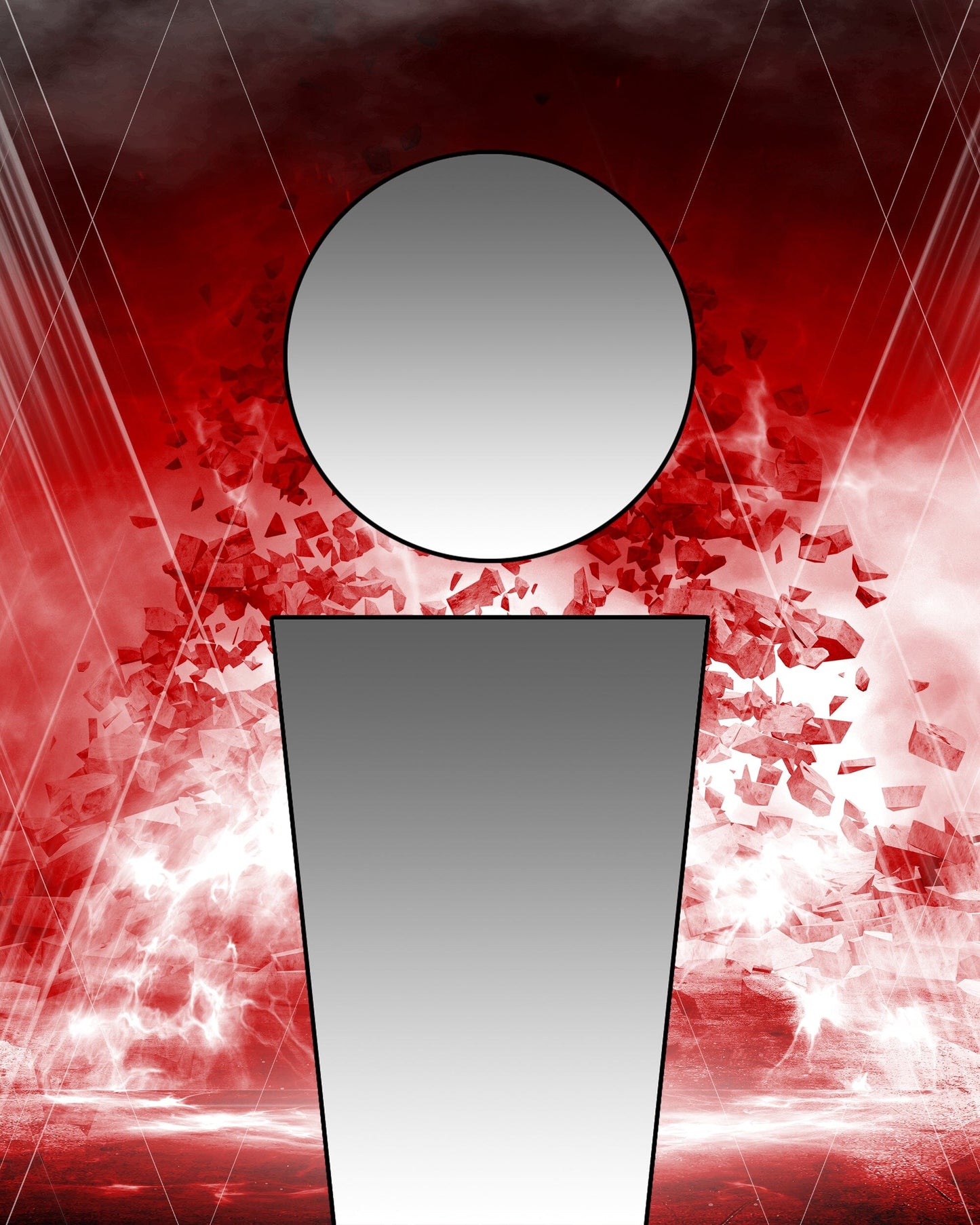Punisher in Color GreenScreen Team & Individual Template Package