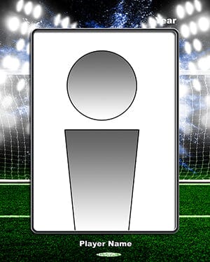 Illumination Soccer Traditional Team & Individual Graphics-Photoshop Template - PSMGraphix