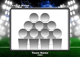 Illumination Soccer Traditional Team & Individual Graphics-Photoshop Template - PSMGraphix
