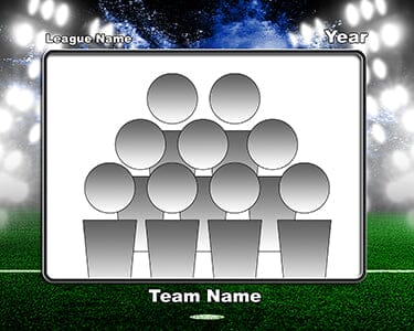 Illumination Soccer Traditional Team & Individual Graphics-Photoshop Template - PSMGraphix