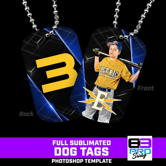 Vector - Dog Tags Photoshop Template-Photoshop Template - PSMGraphix