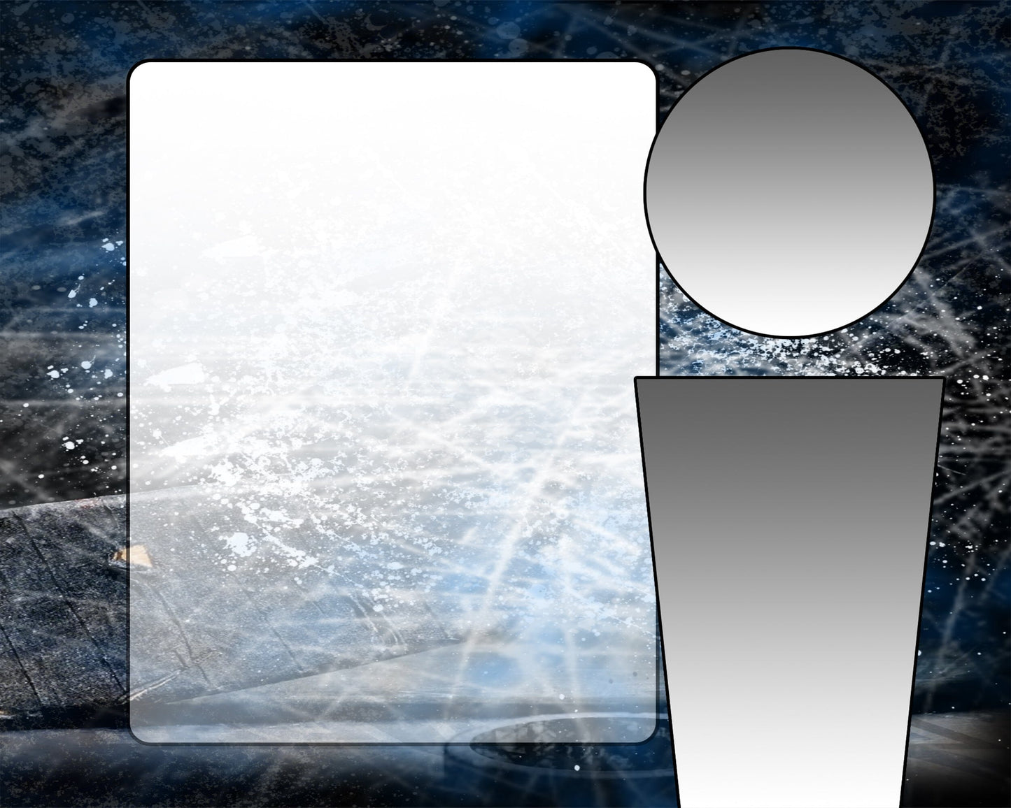 Blueliner GreenScreen Team & Individual Template Package-Photoshop Template - PSMGraphix