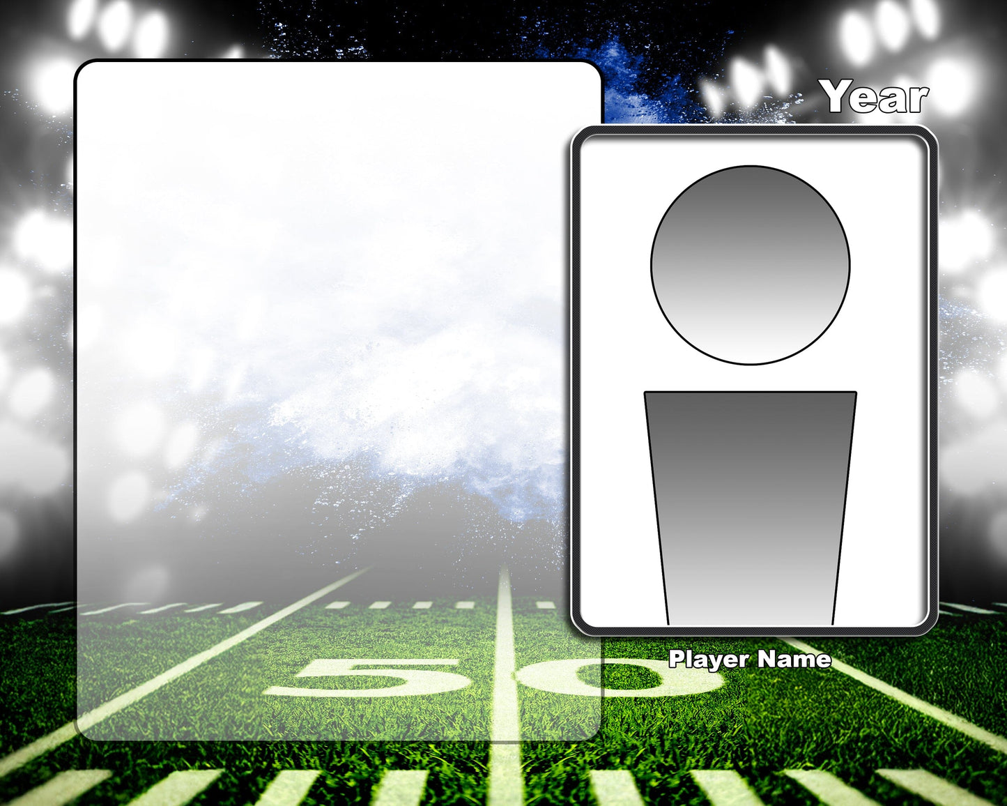 Illumination Football Traditional Team & Individual Graphics-Photoshop Template - PSMGraphix