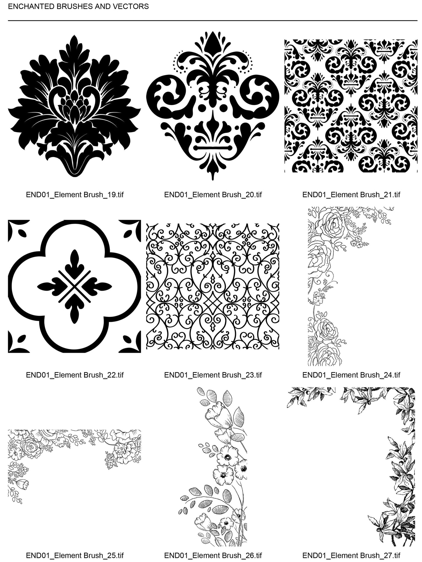 Enchanted - Bundle-Photoshop Template - Graphic Authority