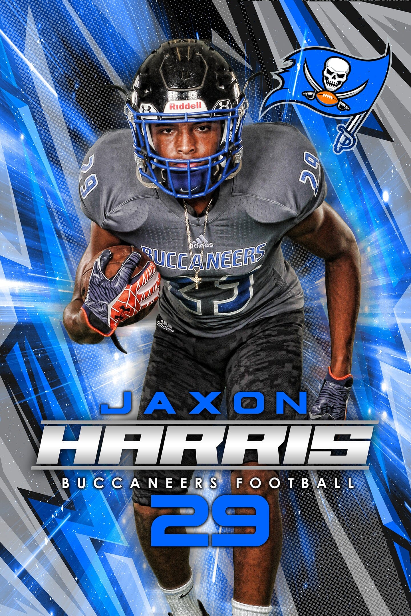 2:3 Ratio INDIVIDUAL POSTER/BANNER Photoshop Template - FLASH - Multi-Sport-Photoshop Template - PSMGraphix