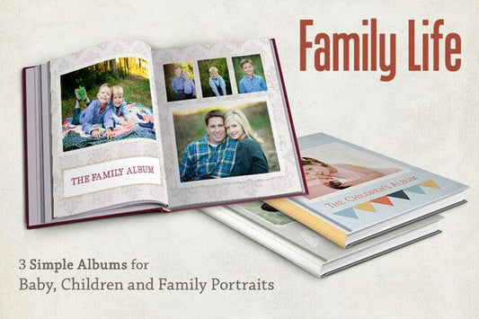 Family Life - Bundle-Photoshop Template - Graphic Authority