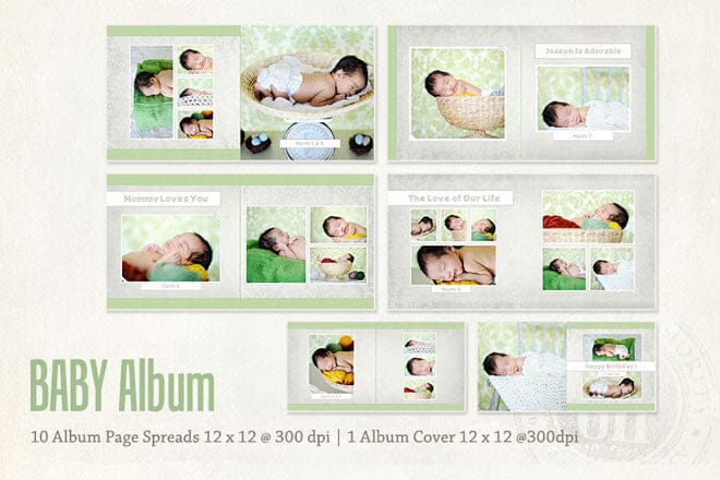 Family Life - Bundle-Photoshop Template - Graphic Authority