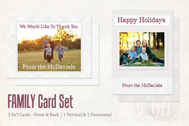 Family Life - Bundle-Photoshop Template - Graphic Authority