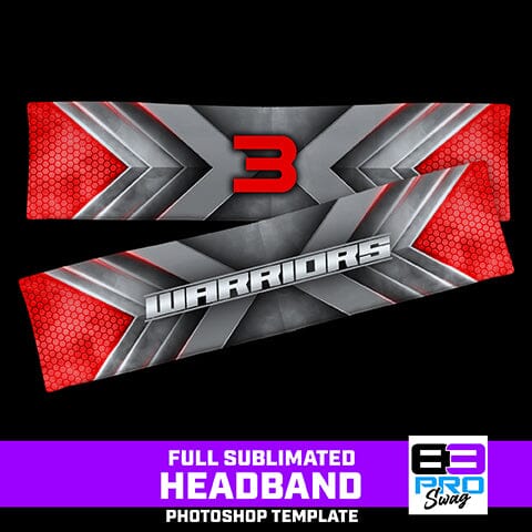 VICTORY - Headbands Photoshop Template-Photoshop Template - PSMGraphix