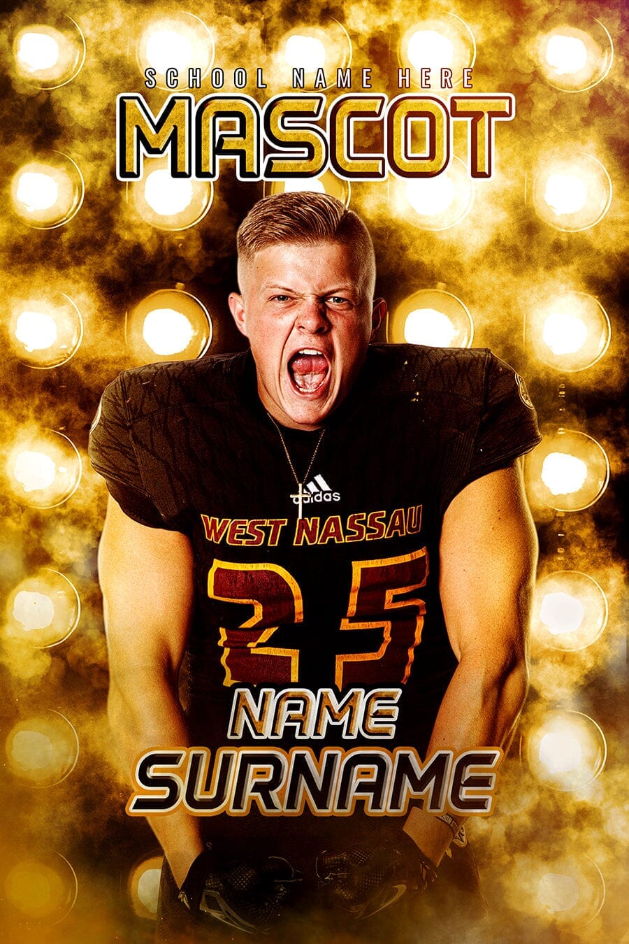 Illuminance 1 Banner/Poster-Photoshop Template - PSMGraphix
