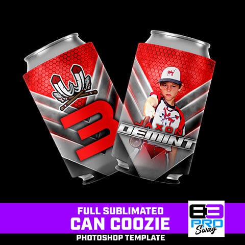 VICTORY - Can Coozie Photoshop Template-Photoshop Template - PSMGraphix