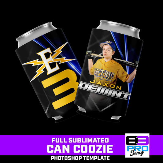 Vector - Can Coozie Photoshop Template-Photoshop Template - PSMGraphix