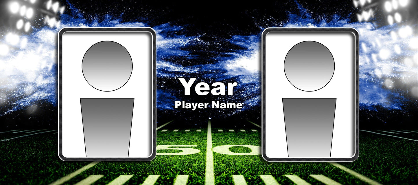 Illumination Football Traditional Team & Individual Graphics-Photoshop Template - PSMGraphix