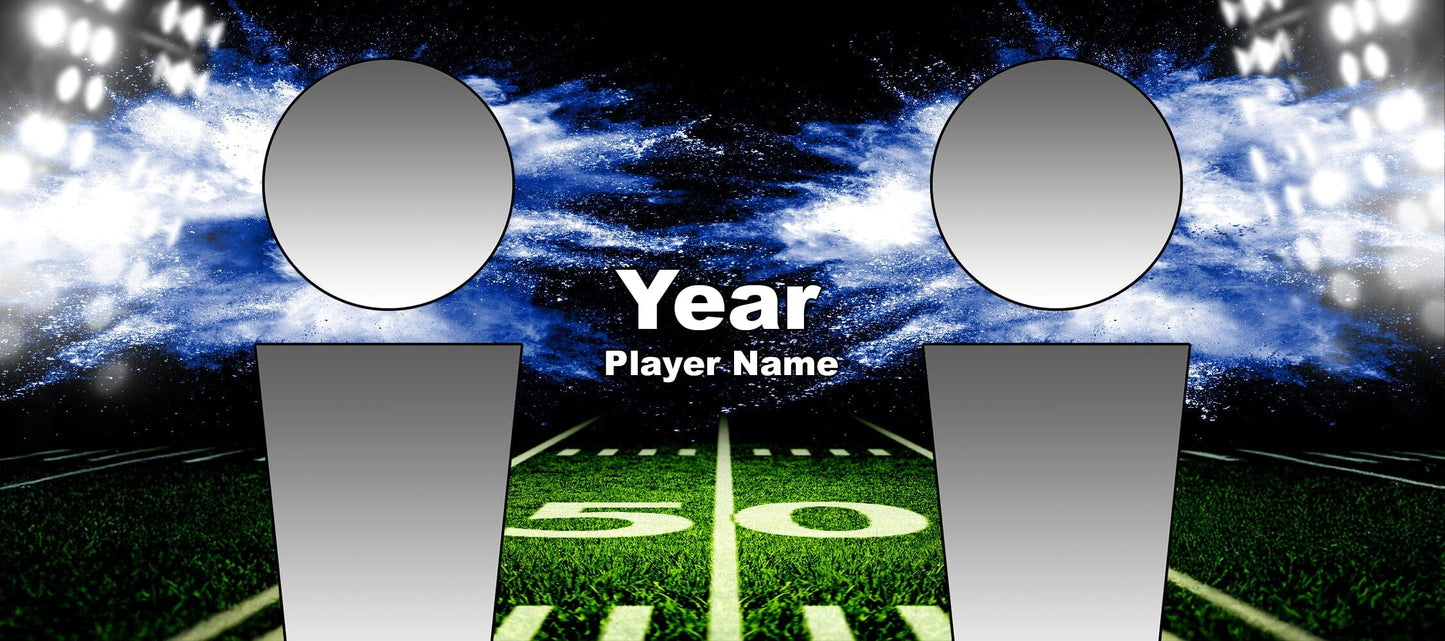 Illumination Football GreenScreen Team & Individual Graphics-Photoshop Template - PSMGraphix