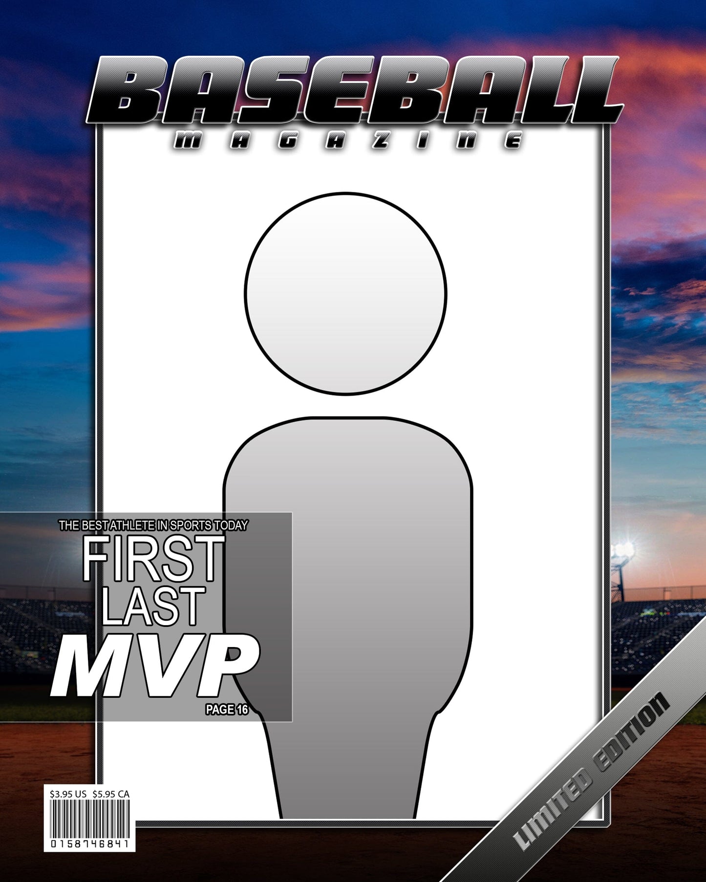 Slugger Team & Individual Template Package-Photoshop Template - PSMGraphix