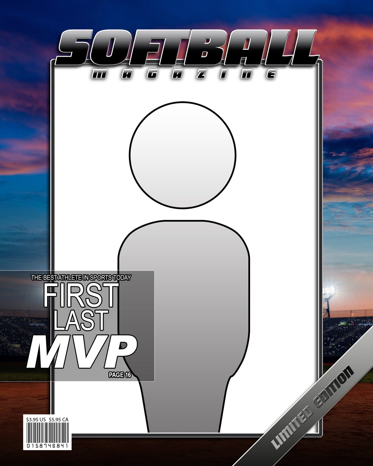 Slugger Team & Individual Template Package-Photoshop Template - PSMGraphix