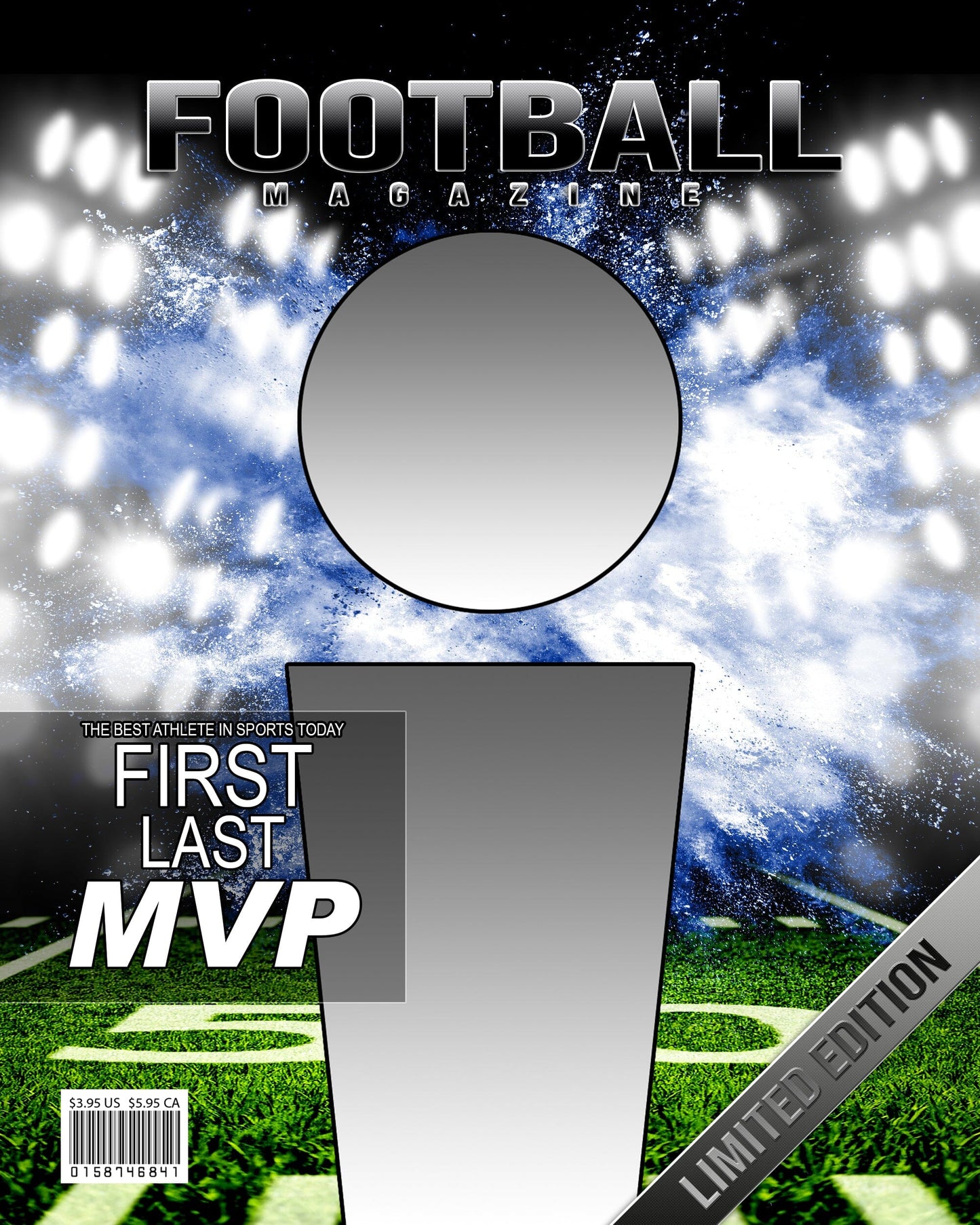 Illumination Football GreenScreen Team & Individual Graphics-Photoshop Template - PSMGraphix