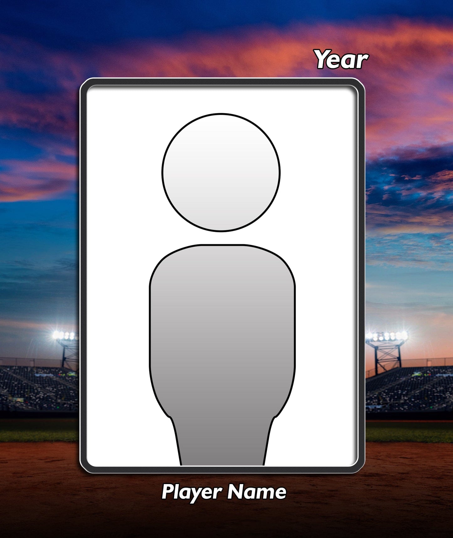 Slugger Team & Individual Template Package-Photoshop Template - PSMGraphix