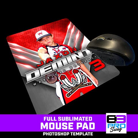 VICTORY - Mouse Pad Photoshop Template-Photoshop Template - PSMGraphix