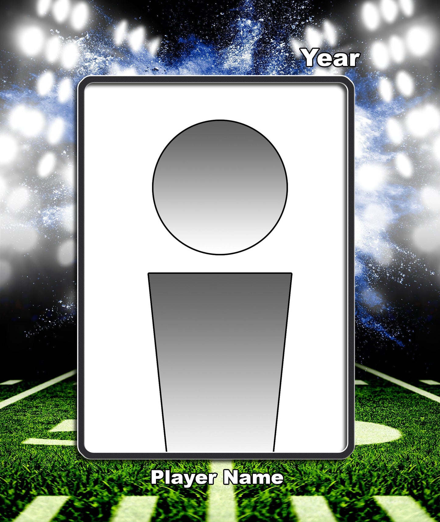 Illumination Football Traditional Team & Individual Graphics-Photoshop Template - PSMGraphix