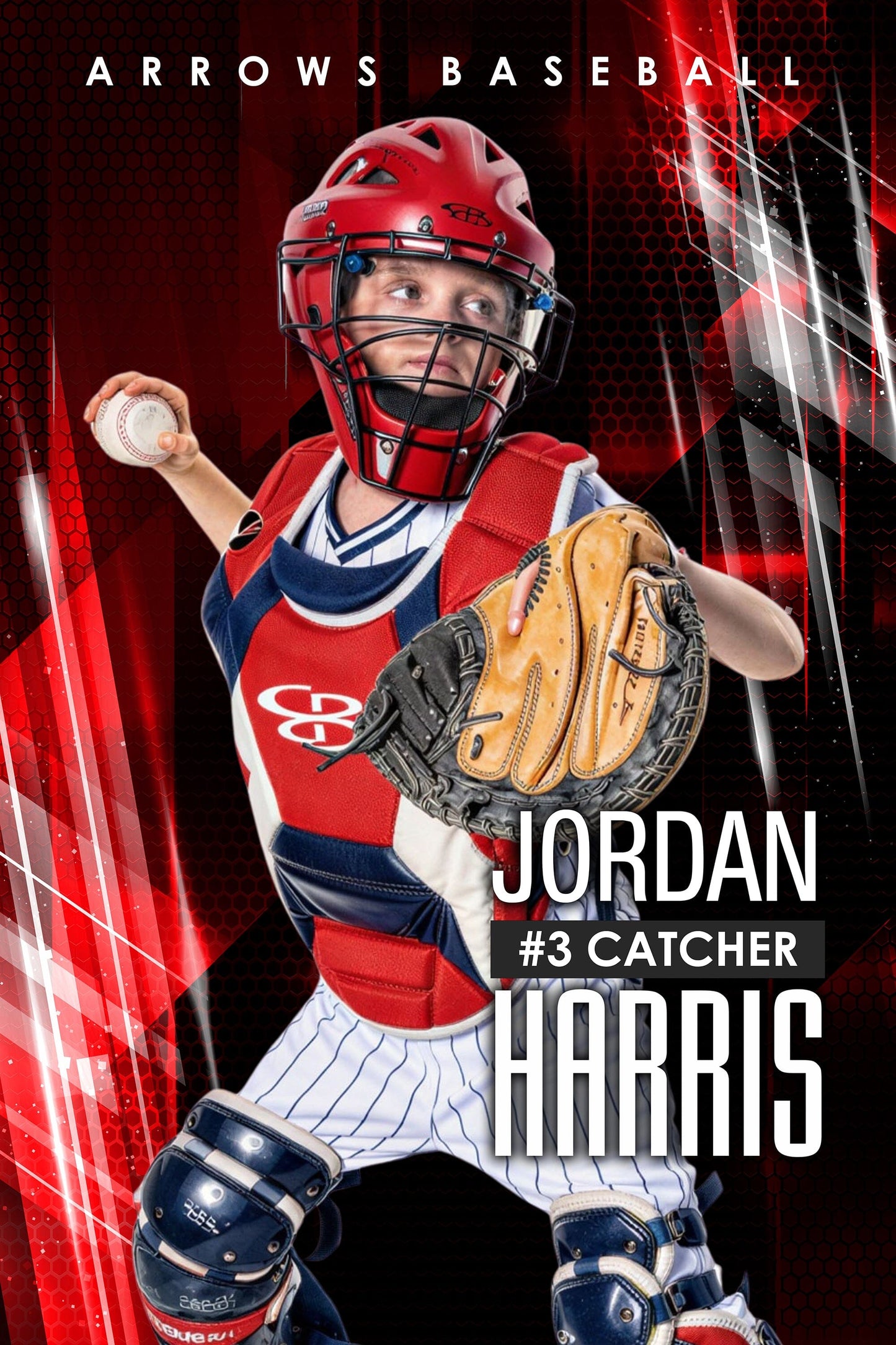 Night Moves 2:3 Ratio Player Poster/Banner-Photoshop Template - PSMGraphix