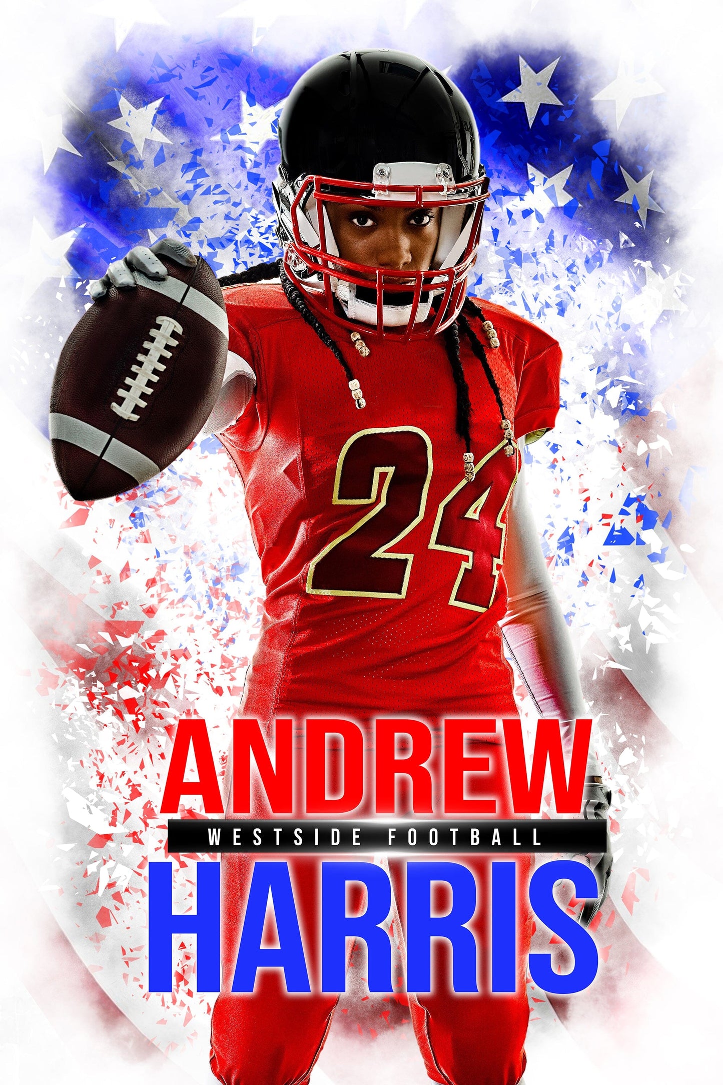 Patriot - Multi Sports Bundle-Photoshop Template - PSMGraphix