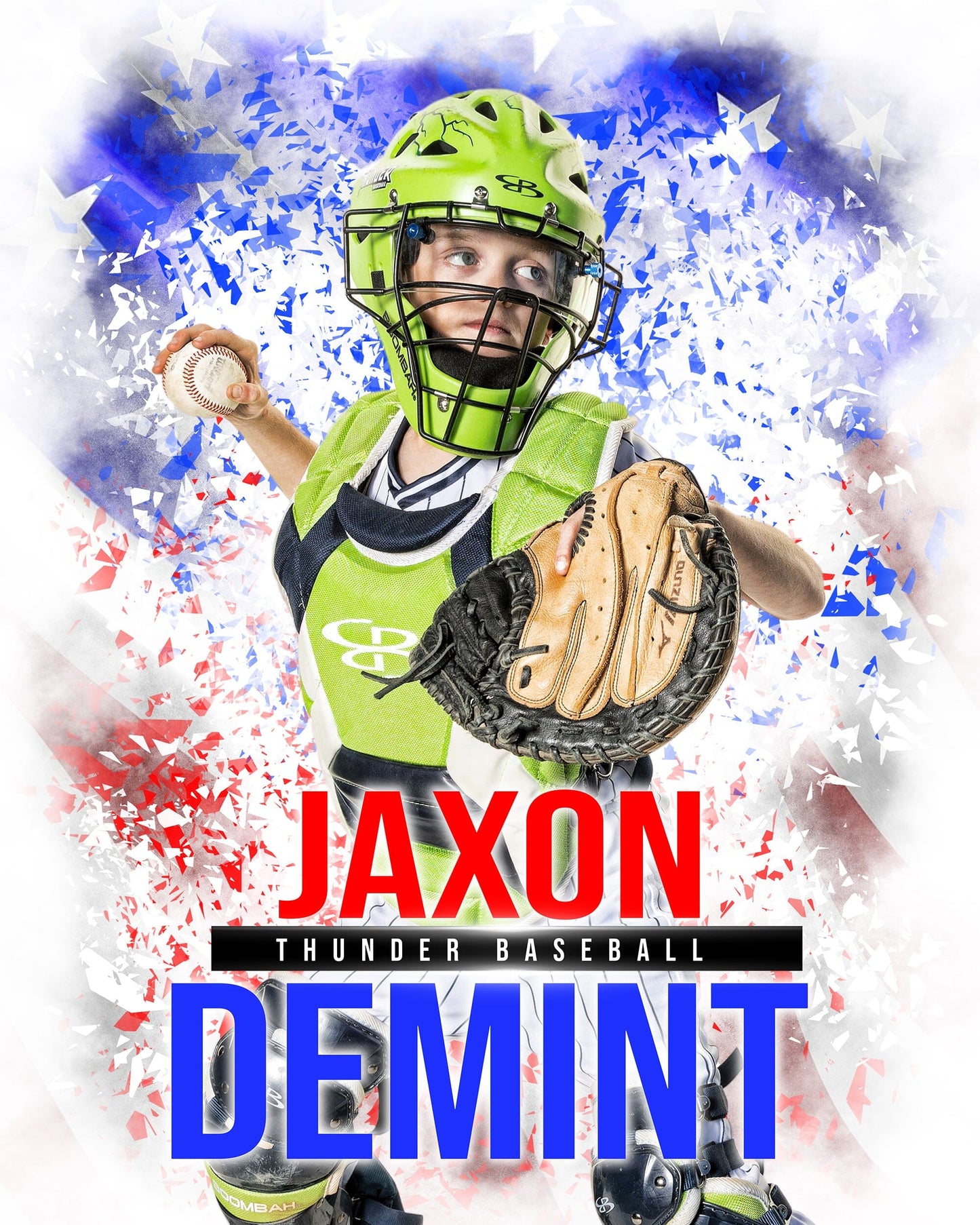 Patriot - Multi Sports Bundle-Photoshop Template - PSMGraphix