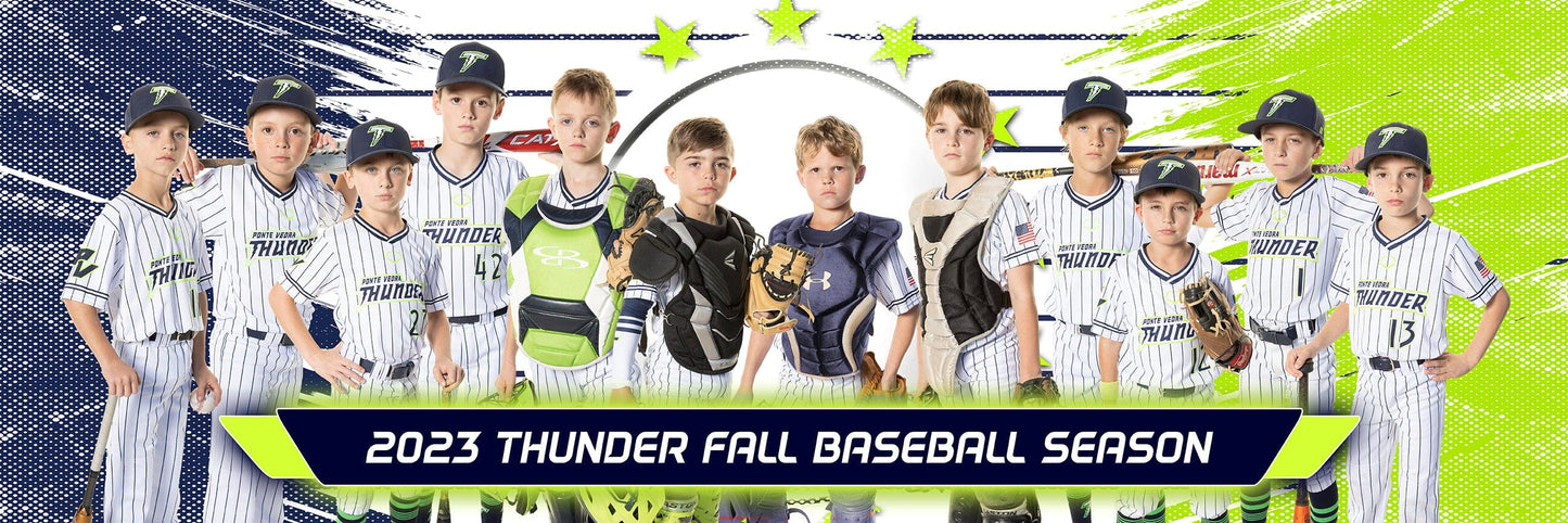 PIN STRIPE - 1:3 Ratio TEAM PANORAMIC Photoshop Template-Photoshop Template - PSMGraphix