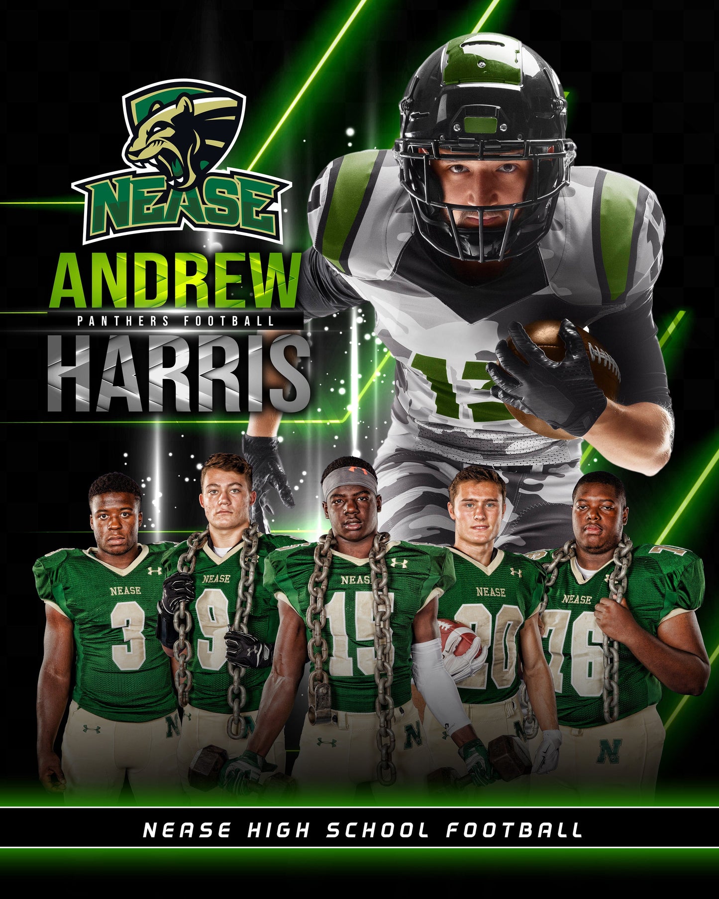 SPEED - 4:5 Ratio VERTICAL MEMORY MATE Photoshop Template-Photoshop Template - PSMGraphix