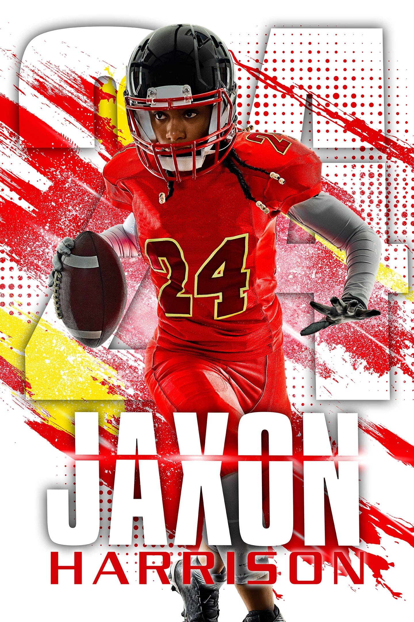 2:3 Ratio INDIVIDUAL POSTER/BANNER Photoshop Template - SPLASH - Multi-Sport-Photoshop Template - PSMGraphix