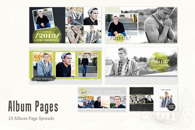 Senior Select - Bundle-Photoshop Template - Graphic Authority