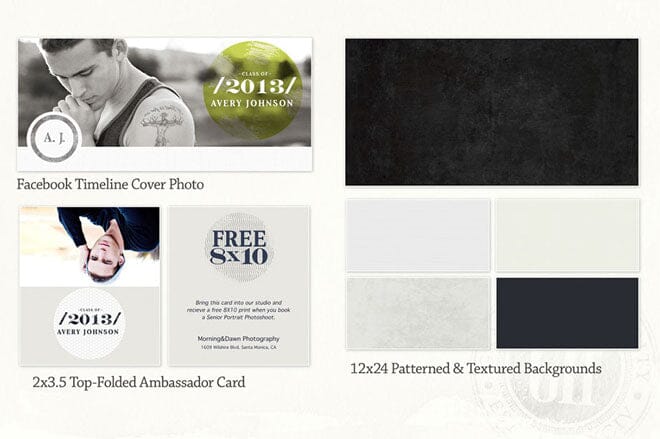 Senior Select - Bundle-Photoshop Template - Graphic Authority